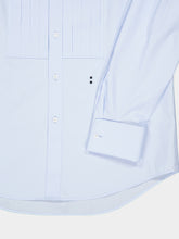 Fendi Light Blue Slim-Fit Cotton Poplin Shirt