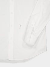 Fendi White Cotton Poplin Slim-Fit Shirt