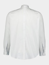 Fendi Mandarin Collar Poplin Shirt