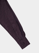 Fendi FF Motif Silk Satin Shirt