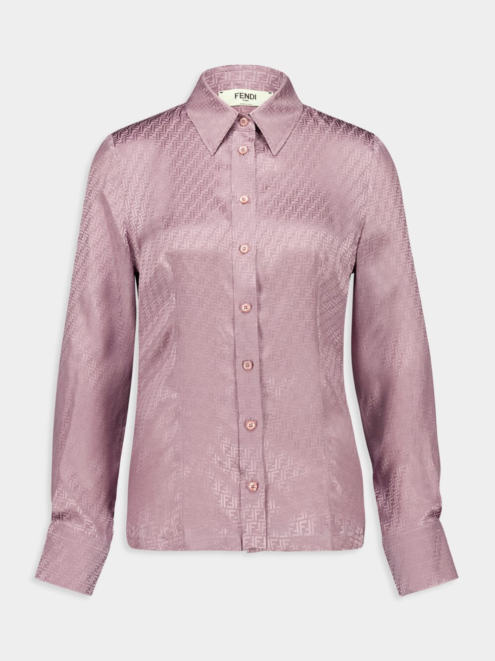 Mauve Pink Silk Shirt