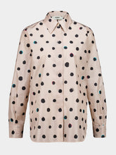 Fendi Mou Dots Printed Long-Sleeve Shirt