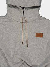Fendi Grey Sleeveless Cropped Hooded Sweatshirt