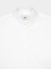 Natural White Cropped Cotton Oxford Shirt | PDP - Fashion Clinic