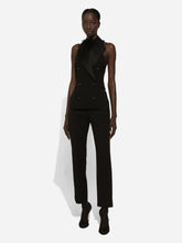 Dolce & Gabbana Wool Gabardine Cigarette Pants