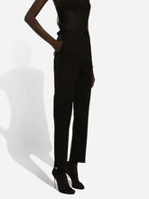 Dolce & Gabbana Wool Gabardine Cigarette Pants