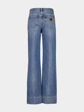 Dolce & Gabbana Blue High-Waist 5-Pocket Denim Trousers