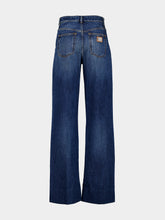 Dolce & Gabbana Blue Wide-Leg Five-Pocket Jeans