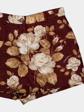Dolce & Gabbana Vintage Rose Brocade Shorts