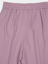 Dolce & Gabbana Purple Wool Straight-Leg Trousers