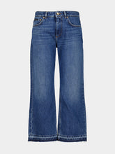 Dolce & Gabbana Blue Wide-Leg Mid-Rise Denim Jeans