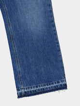 Dolce & Gabbana Blue Wide-Leg Mid-Rise Denim Jeans