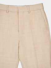 Ami Paris Beige Cigarette Trousers