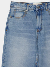 Ami Paris Used Blue Large-Fit Cotton Jeans