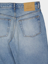 Ami Paris Used Blue Large-Fit Cotton Jeans