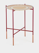 La DoubleJ Bordeaux Metal Foldable Tray Stand