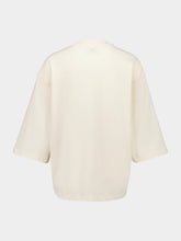 Ami Paris Beige Organic Cotton T-Shirt