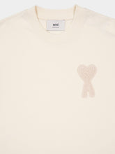 Ami Paris Beige Organic Cotton T-Shirt