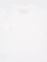 Ami Paris White Cropped Ami De Coeur T-Shirt