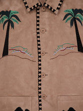 Baziszt Taupe Fuga Suede Jacket