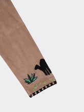 Baziszt Taupe Fuga Suede Jacket