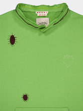 Marni Distressed Green Cotton Sweatshirt