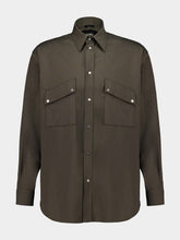 Fendi Oversized Green Wool Blouson