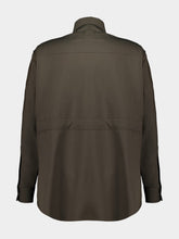 Fendi Oversized Green Wool Blouson
