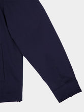 Fendi Dark Blue Gabardine Zip Blouson