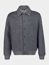 Grey Wool Blouson Jacket