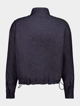 Fendi Dark Blue Reversible Denim Blouson