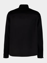 Fendi Black Wool FF Zucca Blouson Jacket