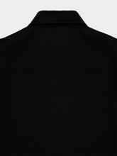Fendi Black Wool FF Zucca Blouson Jacket