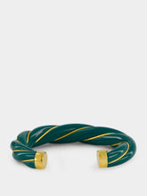 Aurélie Bidermann Diana Emerald Bangle