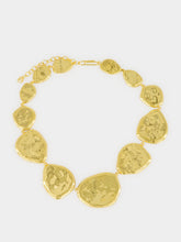 Aurélie Bidermann Pebble Gold Mirror Necklace