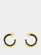 Aurélie Bidermann Black Nazca Earrings