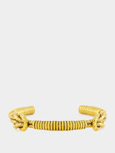 Aurélie Bidermann Gold Tao Rush Serpent-Inspired Bangle