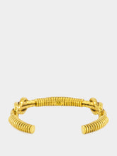 Aurélie Bidermann Gold Tao Rush Serpent-Inspired Bangle