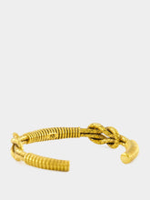 Aurélie Bidermann Gold Tao Rush Serpent-Inspired Bangle