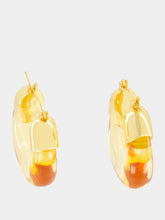 Lizzie Fortunato Mini Organic Hoops in Honey