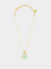 Lizzie Fortunato Marine Glass Necklace