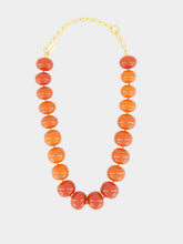 Lizzie Fortunato Olympia Collar in Spice Red