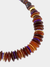 Lizzie Fortunato Amaranth Beaded Necklace