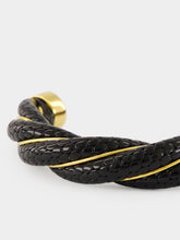 Aurélie Bidermann Black Diana Snake Bangle