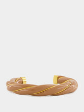 Aurélie Bidermann Cappuccino Twisted Diana Bangle