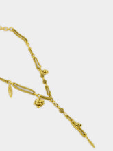 Aurélie Bidermann Gold Anthos Floral Charm Necklace