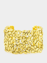 Aurélie Bidermann Gold Difenda Cuff Bracelet