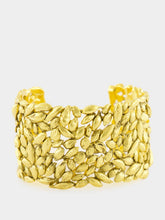 Aurélie Bidermann Gold Difenda Cuff Bracelet