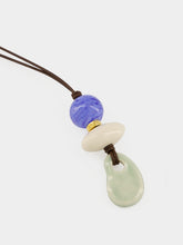 Lizzie Fortunato Museo Cord II Sea Pendant Necklace