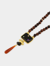 Lizzie Fortunato Constellation Gemstone Pendant Necklace